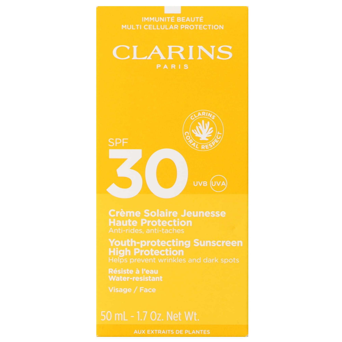 Clarins Sun Care Youth-protecting Sunscreen High Protection SPF30 50ml - Additional 1