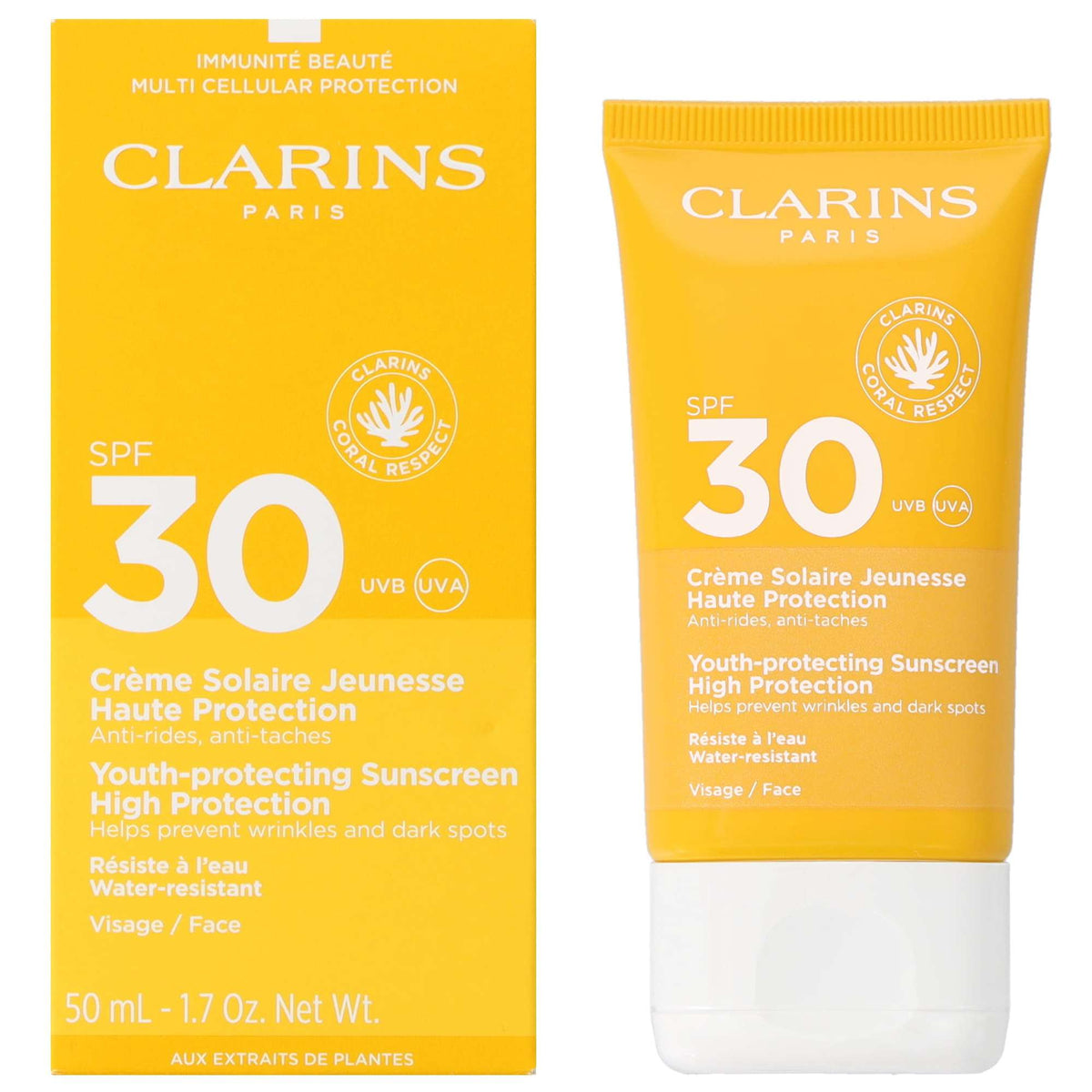 Clarins Sun Care Youth-protecting Sunscreen High Protection SPF30 50ml - Additional 2