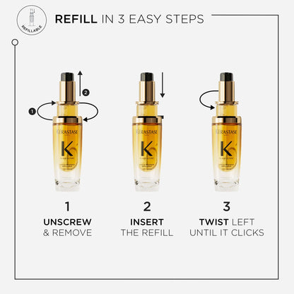 Kérastase Elixir Ultime L'Huile Originale: Iconic Hair Oil Refillable 75ml - Additional 2