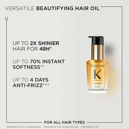 Kérastase Elixir Ultime L'Huile Originale: Iconic Hair Oil 30ml - Additional 3