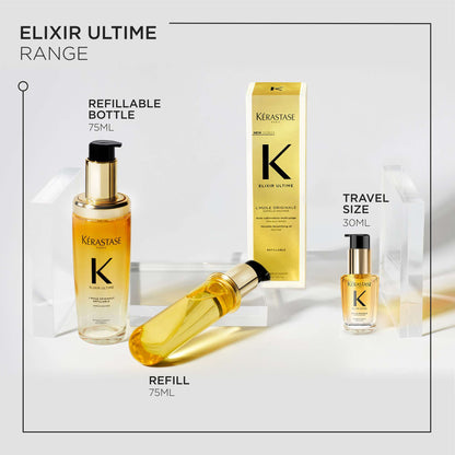 Kérastase Elixir Ultime L'Huile Originale: Iconic Hair Oil 30ml - Additional 7