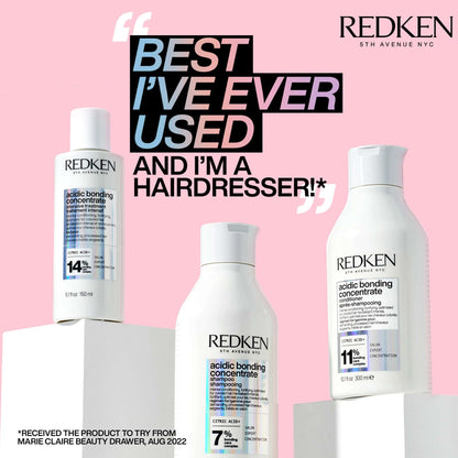 Redken Acidic Bonding Concentrate Shampoo, Bond Repair for Gentle Cleansing 500ml - Additional 6