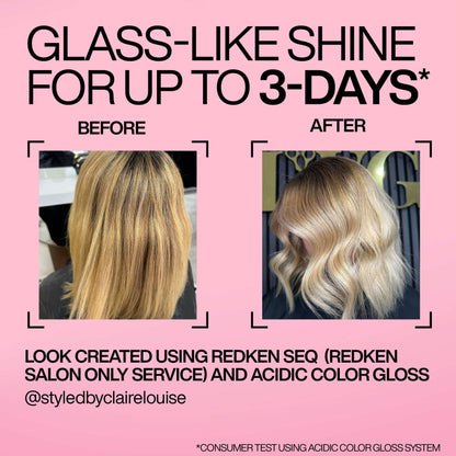 Redken Acidic Color Gloss Conditioner Glass-Like Shine for Colour Treated Hair 500ml - Additional 7