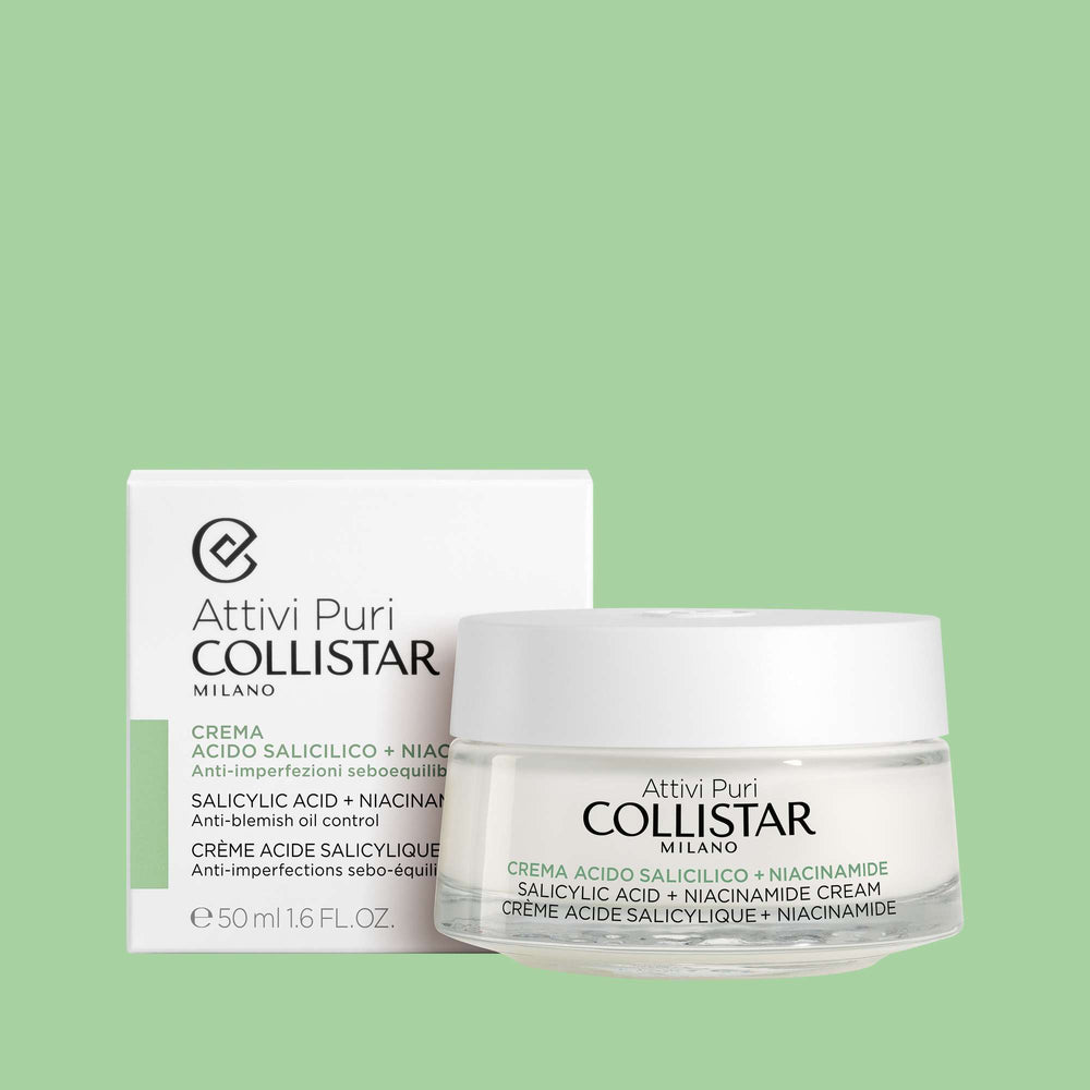 Collistar Face Attivi Puri Salicylic Acid + Niacinamide Cream 50ml - Additional 2