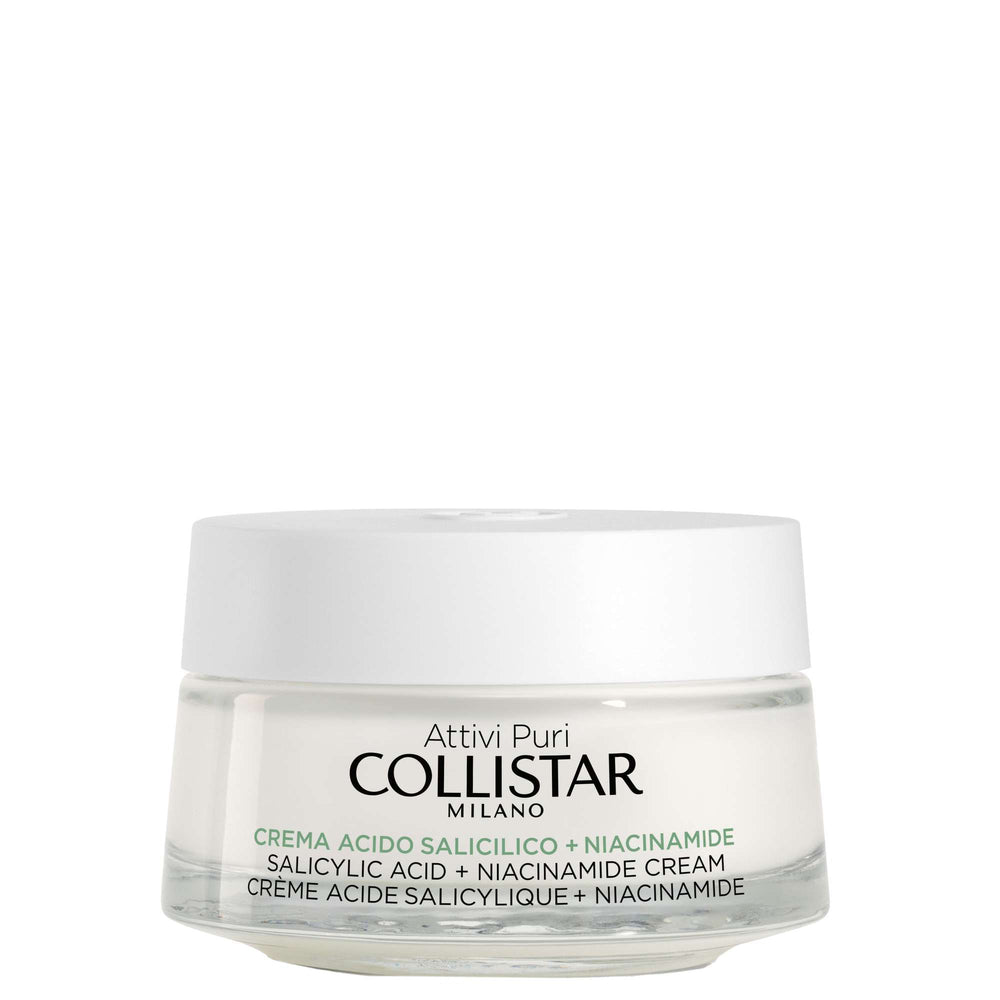 Collistar Face Attivi Puri Salicylic Acid + Niacinamide Cream 50ml