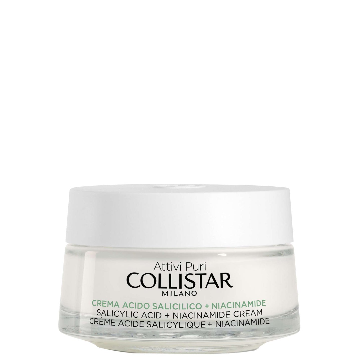Collistar Face Attivi Puri Salicylic Acid + Niacinamide Cream 50ml