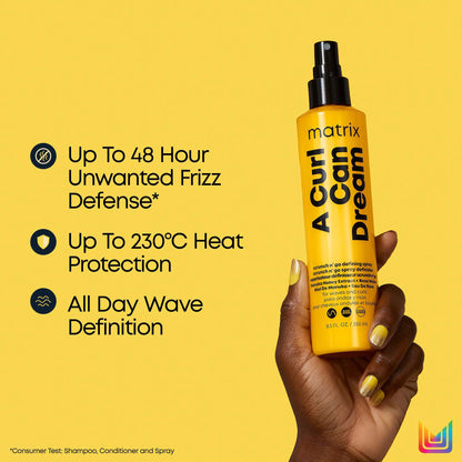 Matrix Total Results A Curl Can Dream Scrunch 'N' Go Defining Spray 150ml - Additional 2