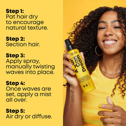 Matrix Total Results A Curl Can Dream Scrunch 'N' Go Defining Spray 150ml - Additional 3