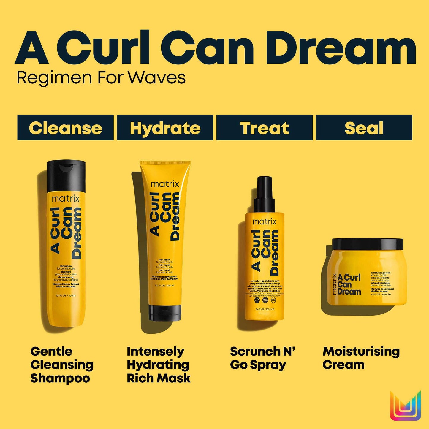 Matrix Total Results A Curl Can Dream Scrunch 'N' Go Defining Spray 150ml - Additional 4