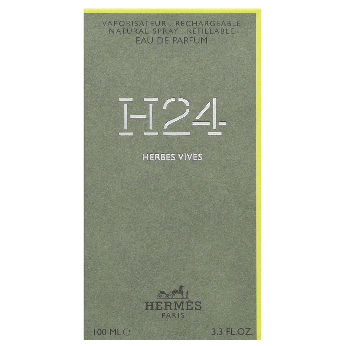 Hermès H24 Herbes Vives Eau de Parfum Refillable Spray 100ml - Additional 1