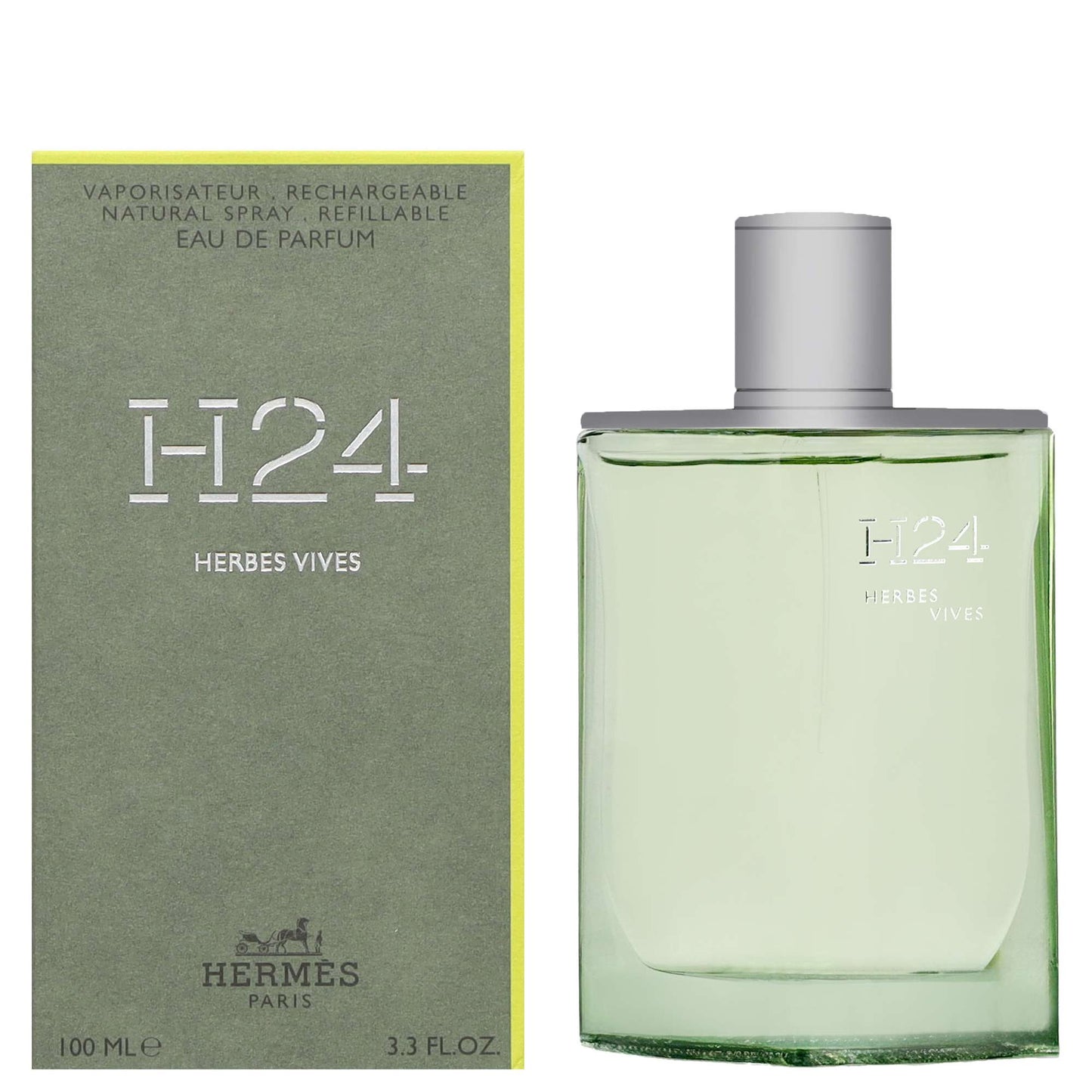Hermès H24 Herbes Vives Eau de Parfum Refillable Spray 100ml - Additional 2