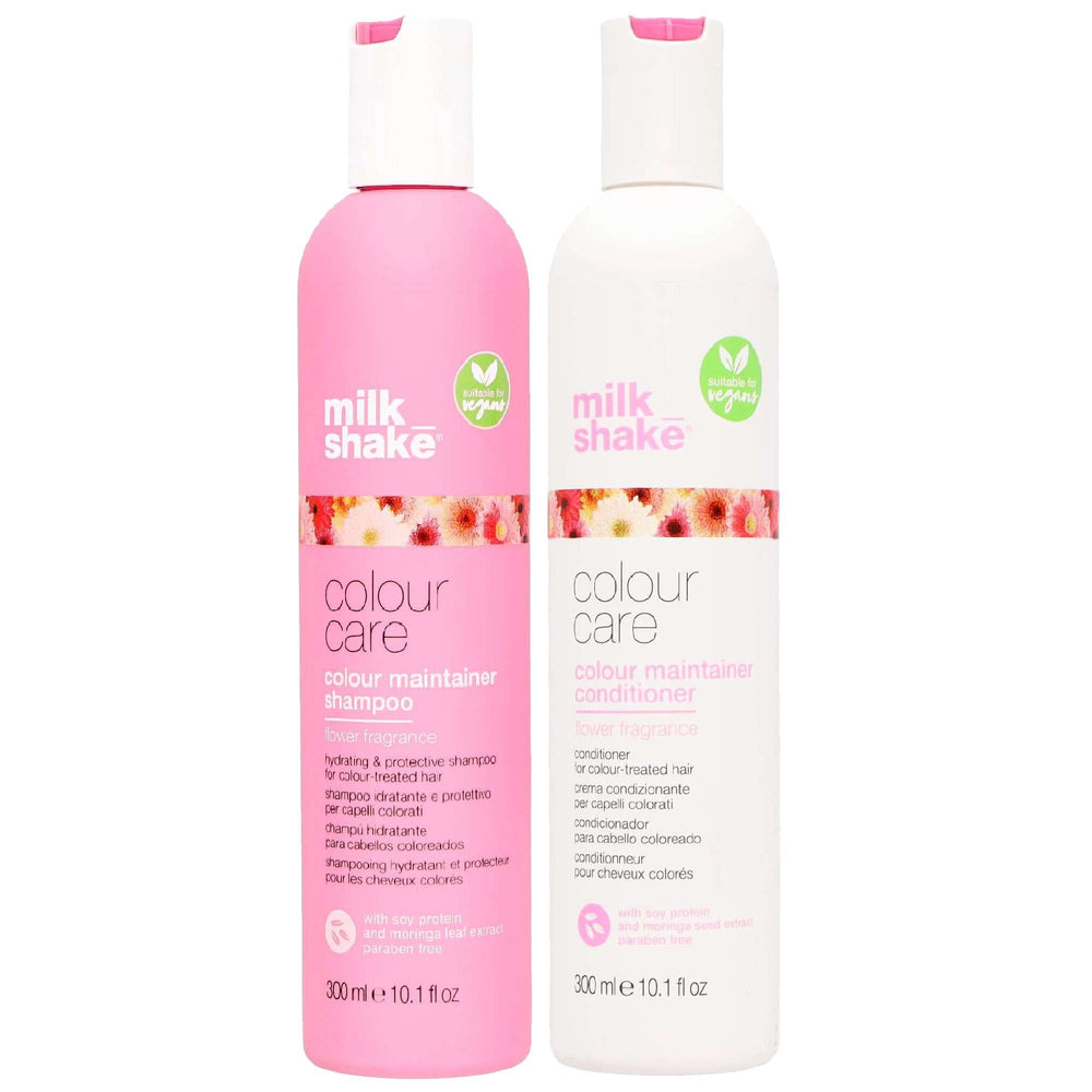milk_shake  Duo: Flower Power Colour Maintainer Shampoo 300ml & Flower Power Colour Maintainer Conditioner 300ml