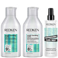 Redken  Trio: Acidic Bonding Curls Shampoo 300ml, Conditioner 300ml & Refreshing Curl Mist 250ml