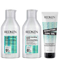 Redken  Trio: Acidic Bonding Curls Shampoo 300ml, Conditioner 300ml & Sculpting Curl Gel 250ml