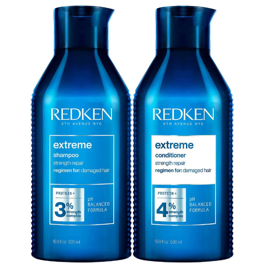 Redken  Duo: Extreme Shampoo 500ml & Extreme Conditioner 500ml