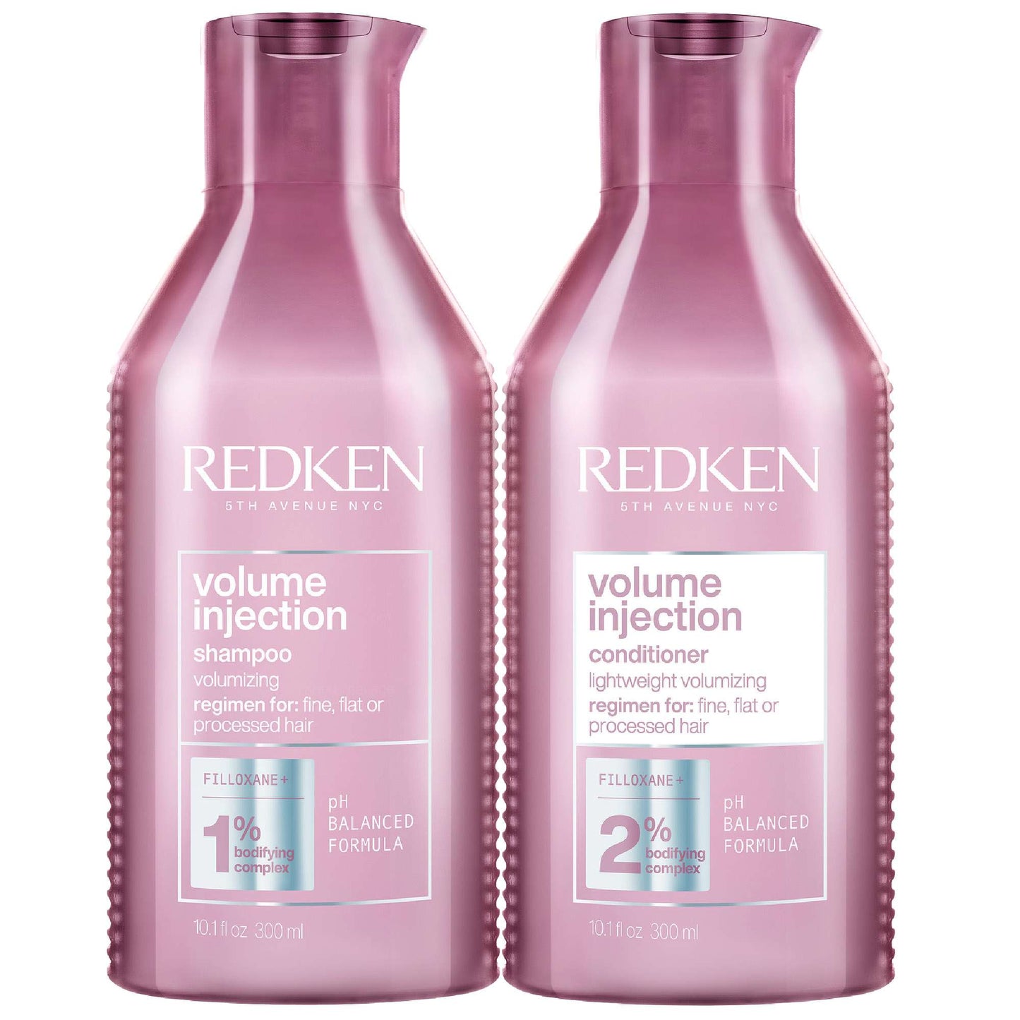 Redken  Duo: Volume Injection Shampoo 300ml & Volume Injection Conditioner 300ml