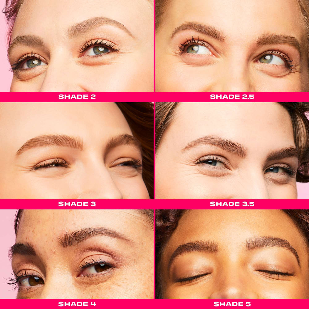 benefit Bigtime Brow Minis Precisely My Brow & Setting Brow Gel Shade 4.5 Neutral Deep Brown (Worth £29) - Additional 4