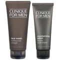 Clinique  Duo: Mens Face Wash 200ml / 6.7 fl.oz. & Moisturizing Lotion for Normal to Dry Skin 100ml / 3.4 fl.oz.
