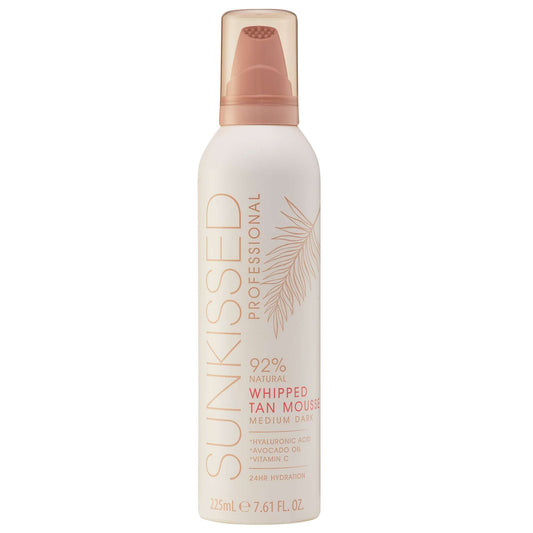 SUNkissed Self Tan Professional Whipped Tan Mousse Medium Dark 225ml