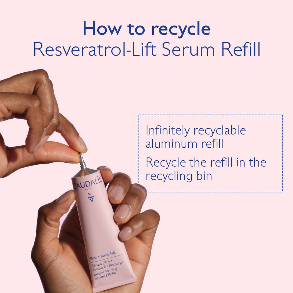Caudalie Resveratrol-Lift Instant Firming Serum Refill 30ml - Additional 6