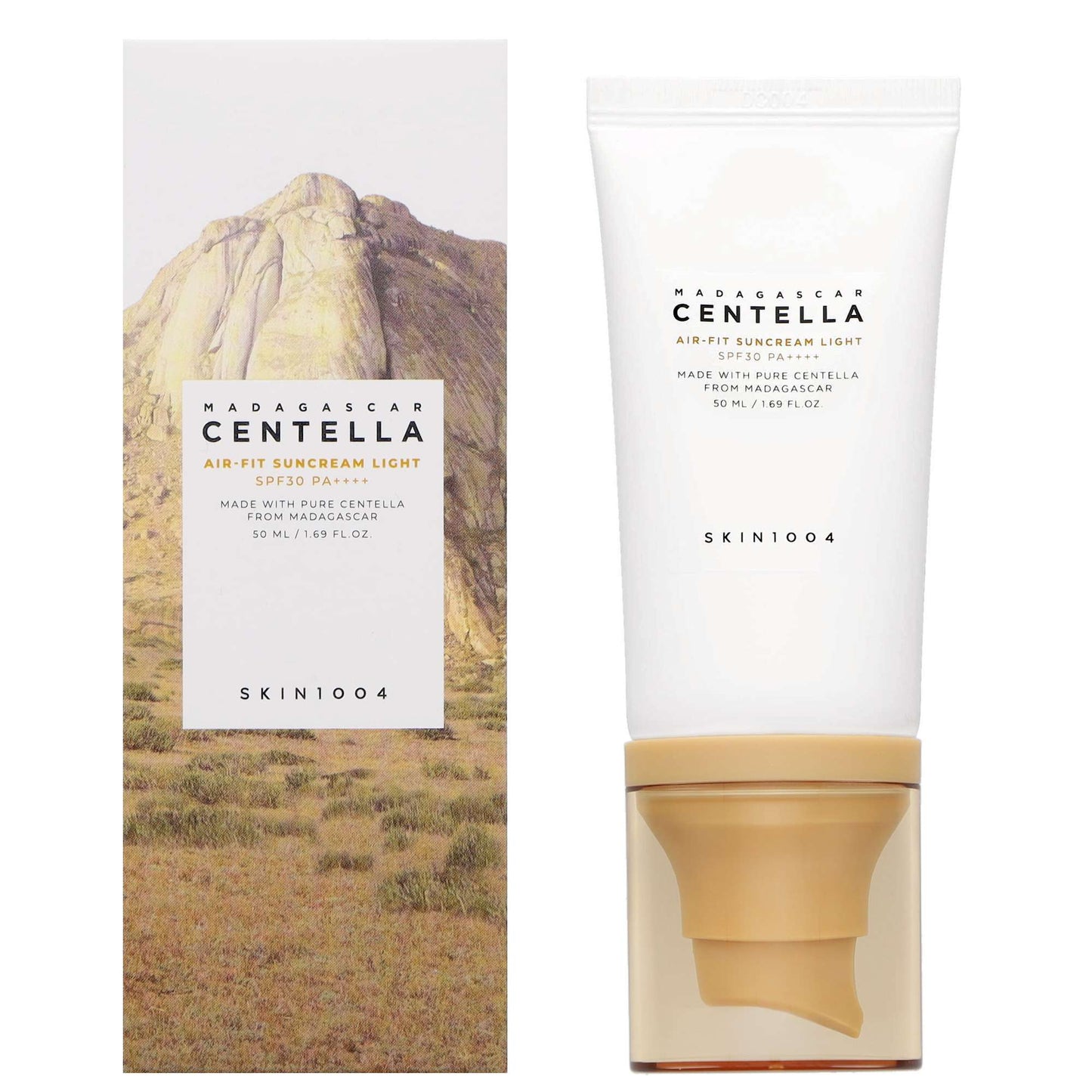 SKIN1004 Madagascar Centella Air-Fit Suncream Light PA++++ SPF30 50ml - Additional 2