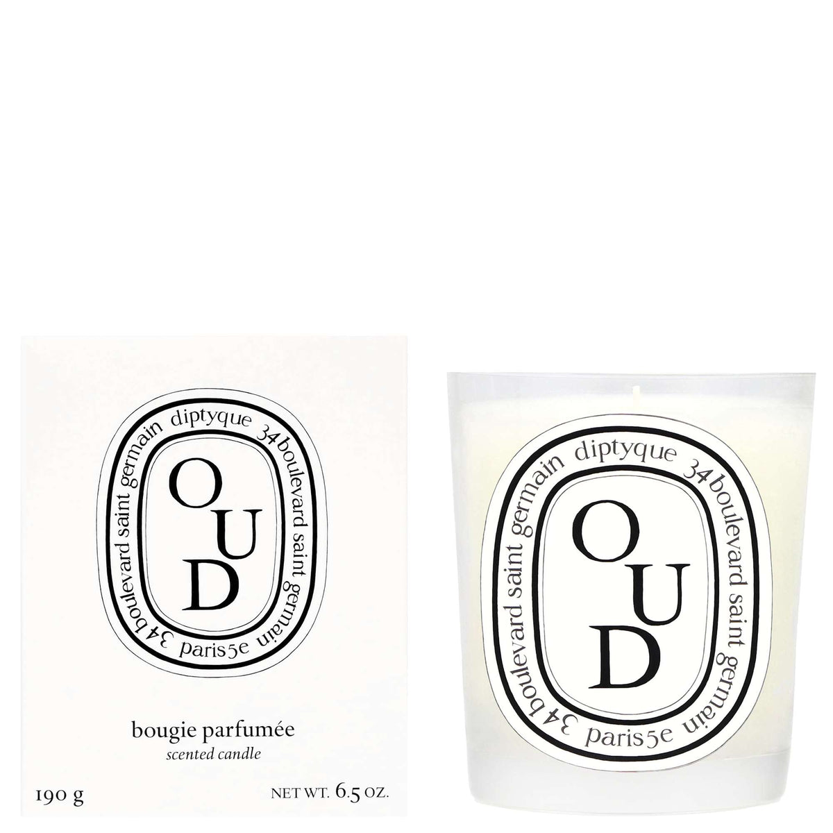 Diptyque Oud Scented Candle 190g - Additional 2