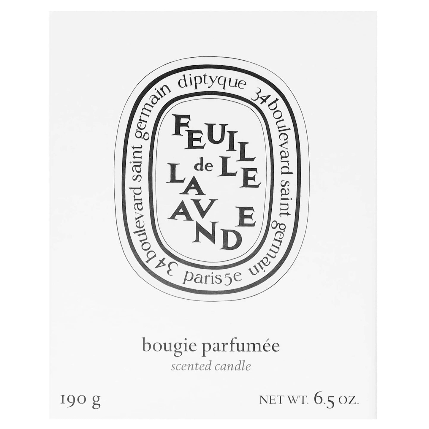 Diptyque Feuille de Lavande Scented Candle 190g - Additional 1