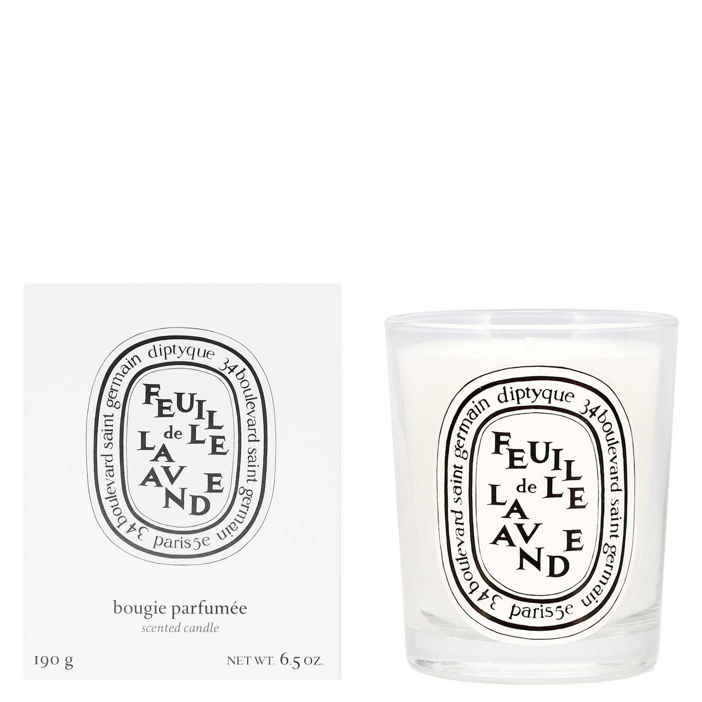 Diptyque Feuille de Lavande Scented Candle 190g - Additional 2