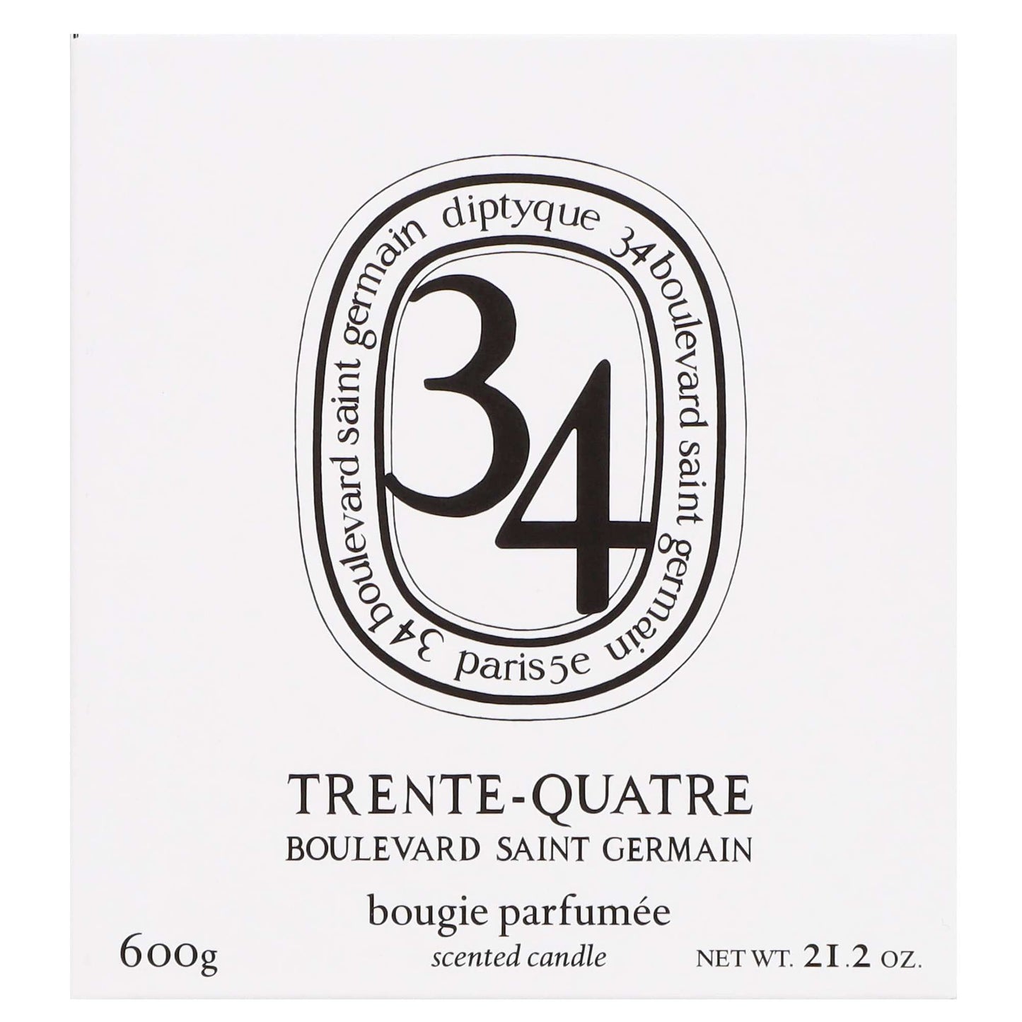 Diptyque 34 Boulevard Saint Germain Scented Candle 600g - Additional 1