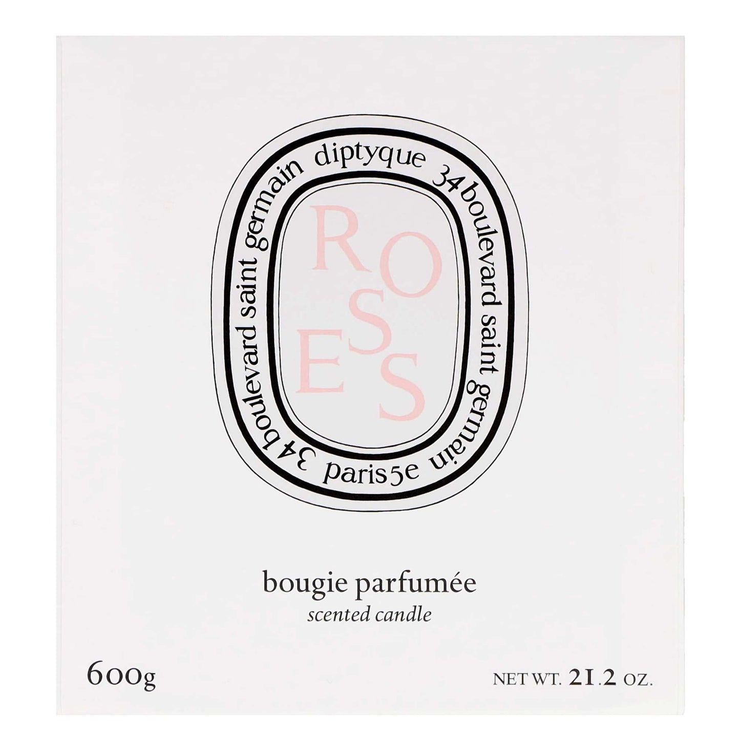 Diptyque Roses Scented Candle 600g - Additional 1