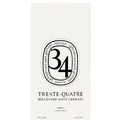 Diptyque 34 Boulevard Saint Germain Hourglass Diffuser 75ml - Additional 1