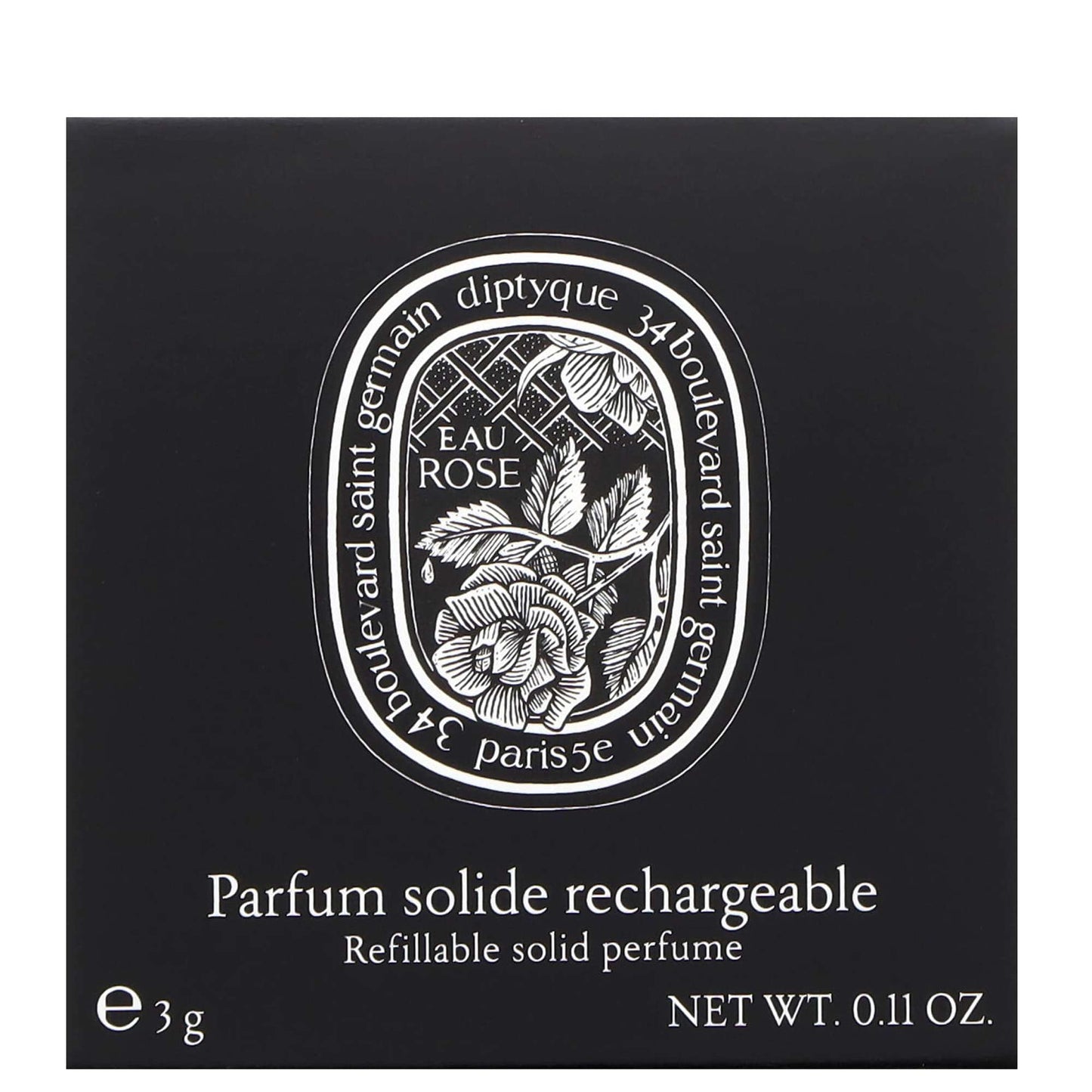 Diptyque Eau Rose Refillable Solid Perfume 3g - Additional 3