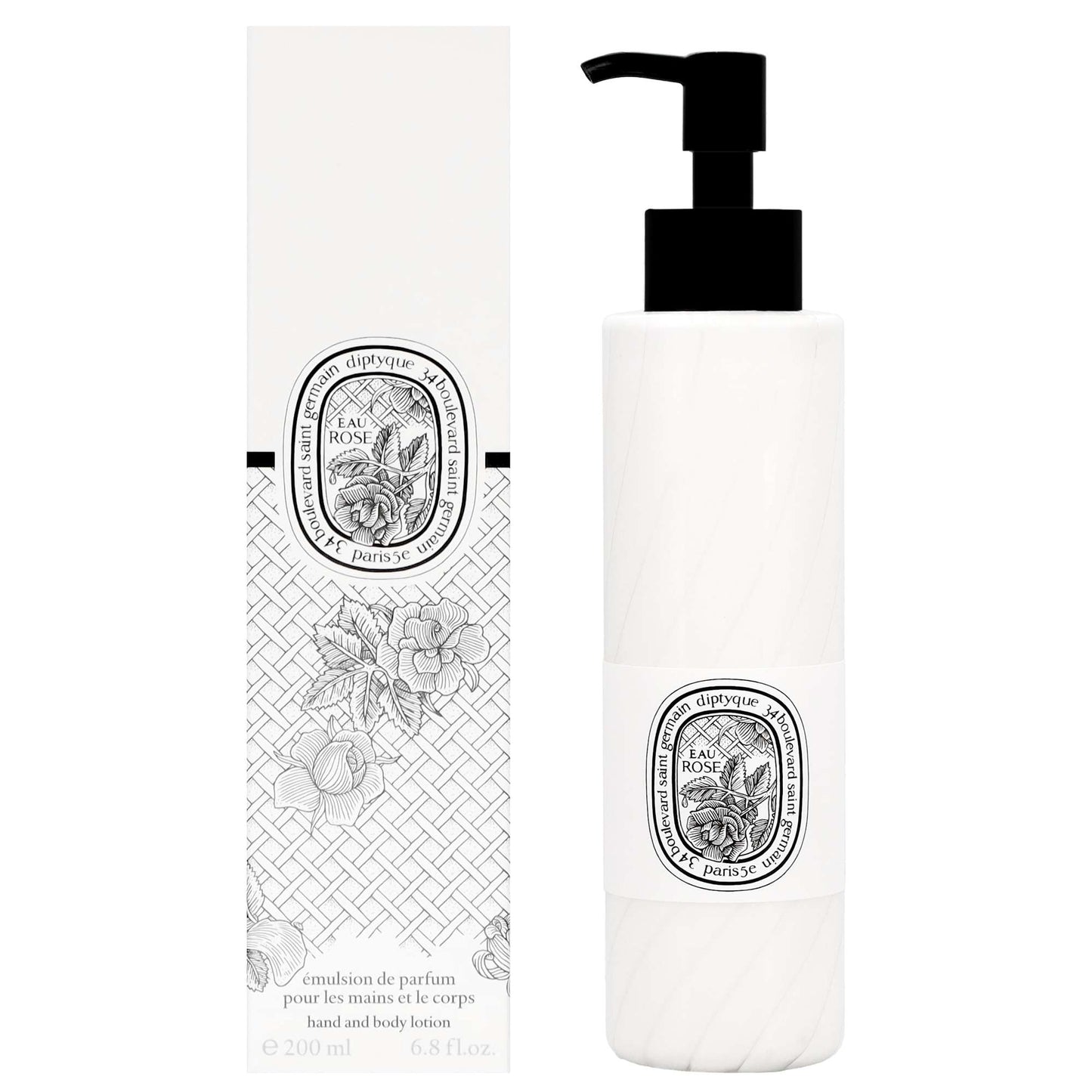 Diptyque Eau Rose Perfumed Hand & Body Lotion 200ml - Additional 2