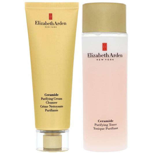 Elizabeth Arden  Duo: Ceramide Purifying Cream Cleanser 125ml / 4.2 fl.oz. & Toner 200ml / 6.7 fl.oz.