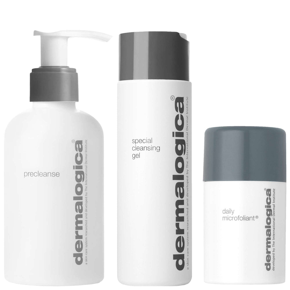 Dermalogica  Double Cleanse & Exfoliate Trio