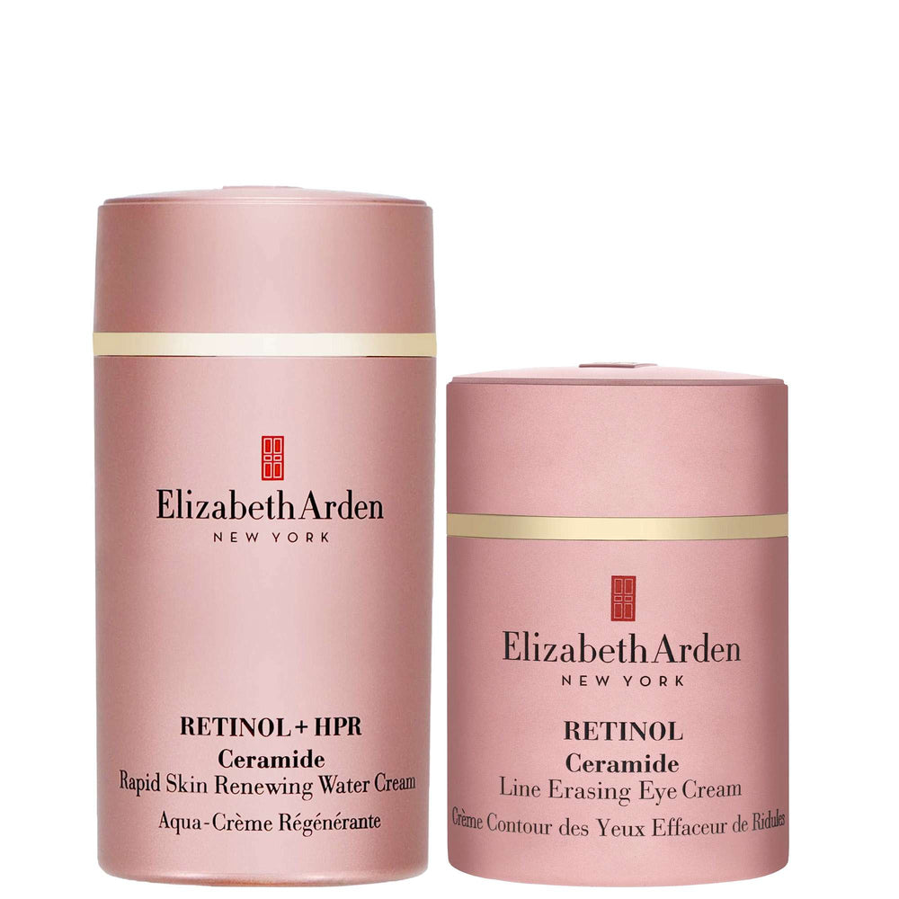 Elizabeth Arden  Duo: Ceramide Retinol + HPR Water Cream 50ml & Line Erasing Eye Cream 15ml