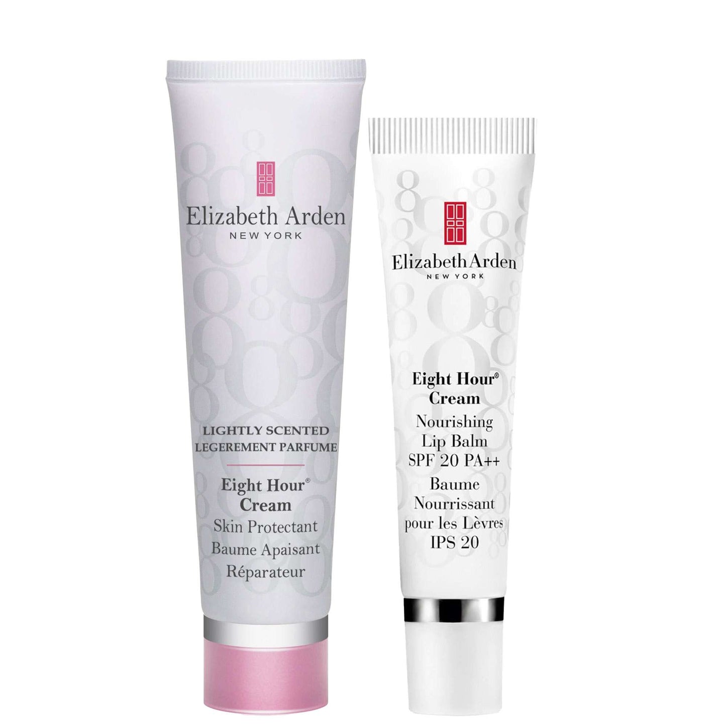 Elizabeth Arden  Duo: Eight Hour Nourishing Lip Balm SPF20 14.8ml & Protectant Cream 50ml