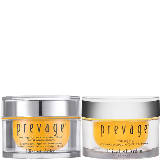 Elizabeth Arden  Duo: Prevage Neck & Décolleté Lift & Firm Cream 50ml & Moisture Cream SPF30 50ml