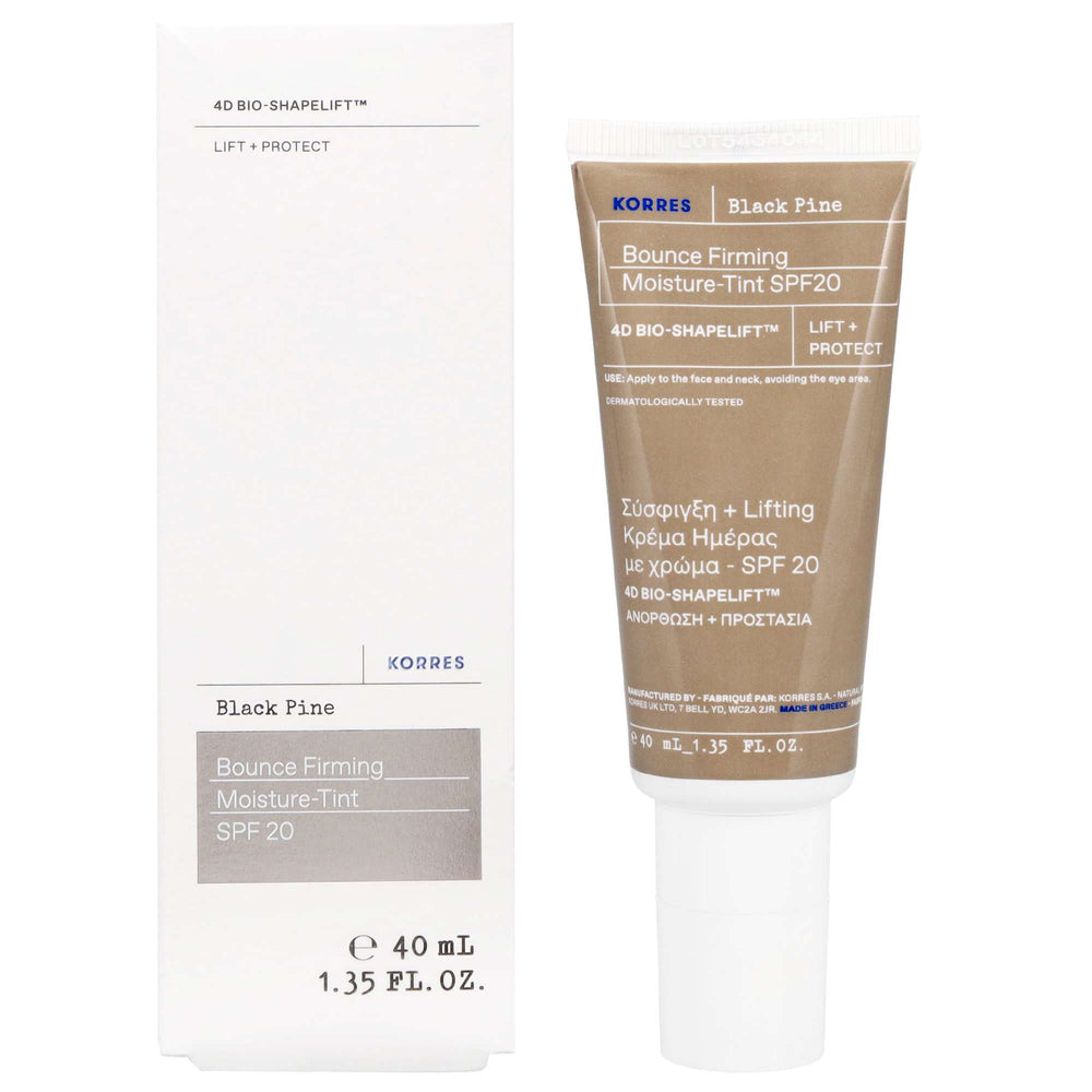 KORRES Face Care Black Pine 4D BioShapeLift™ Bounce Firming Tinted Moisturiser SPF20 40ml - Additional 2