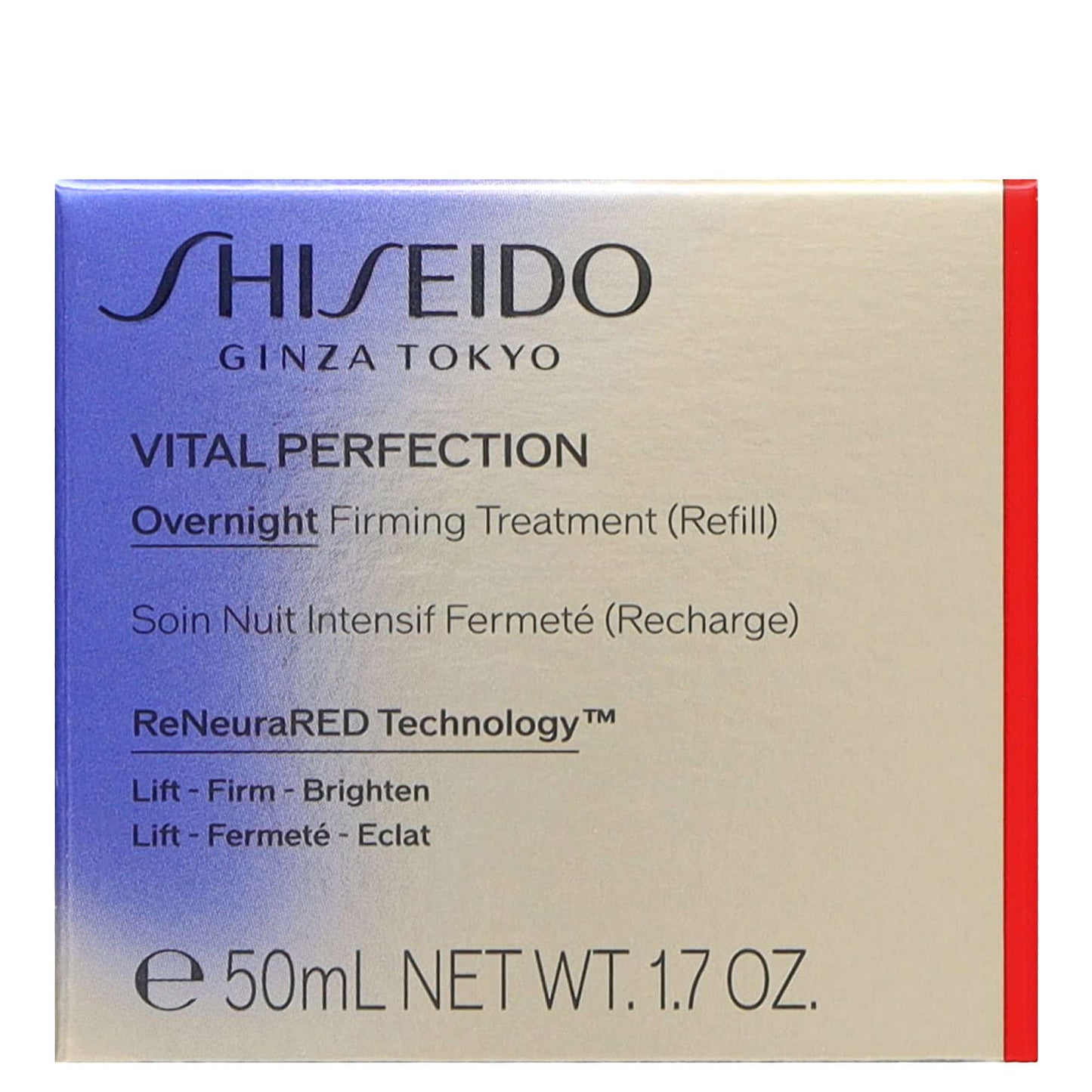 Shiseido  Vital-Perfection: Overnight Firming Treatment 50ml Refill - Additional 1