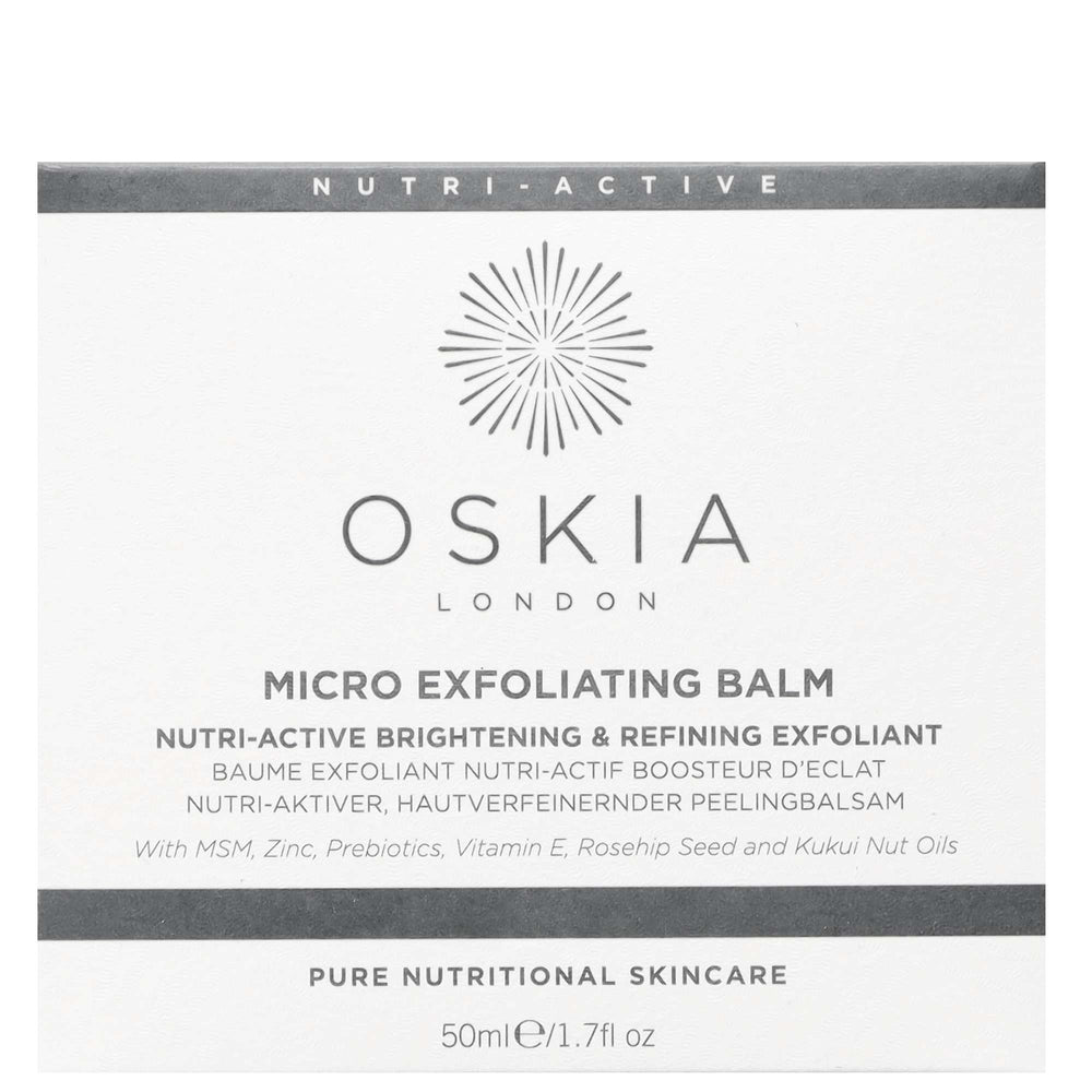 Oskia Masks & Exfoliators Micro Exfoliating Balm Nutri-Active Brightening & Refining Exfoliant 50ml - Additional 1