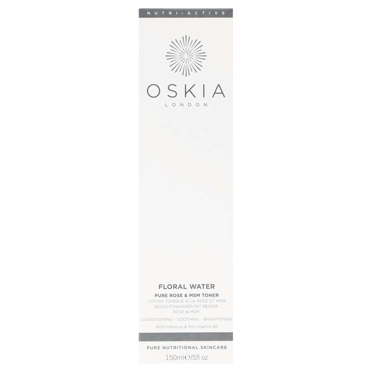 Oskia Mists & Toners Floral Water Pure MSM & Rose Toner 150ml - Additional 1