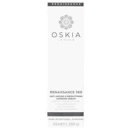 Oskia Moisturisers Renaissance 360 Anti-Ageing & Brightening Supreme Cream 40ml - Additional 1