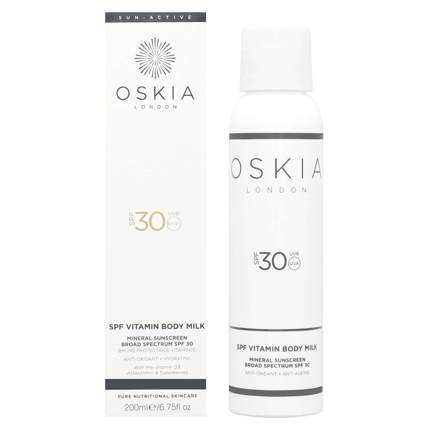 Oskia Moisturisers Vitamin Body Milk SPF30 200ml - Additional 2
