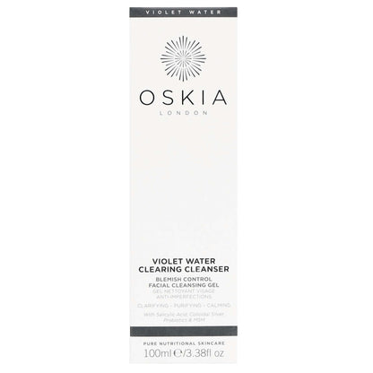 Oskia Cleansers Violet Water Blemish Control Clearing Cleanser 100ml - Additional 1