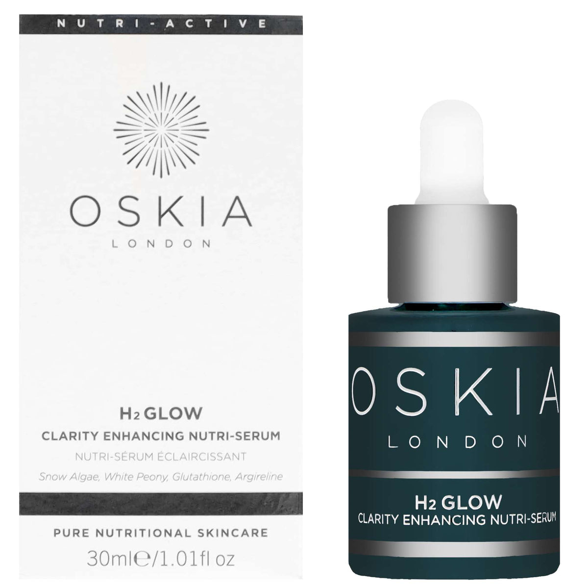 Oskia Facial Oils & Serums H2Glow Clarity Enhancing Nutri-Serum 30ml - Additional 2