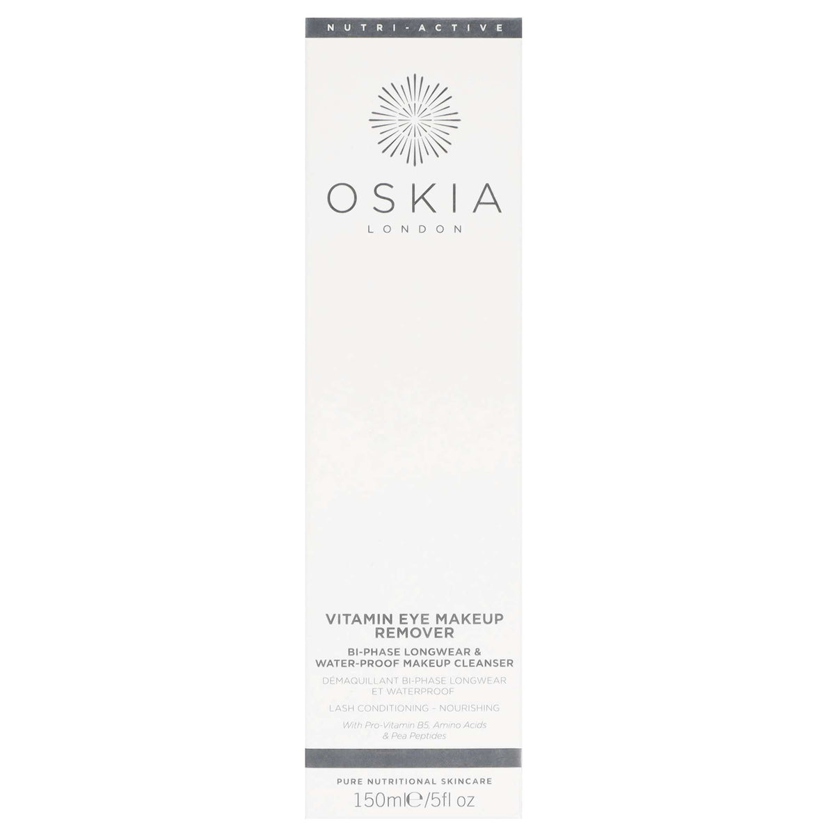 Oskia Cleansers Vitamin Eye Make Up Remover 150ml - Additional 1