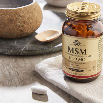 Solgar Specialty MSM 1000mg Tablets x 60 - Additional 3