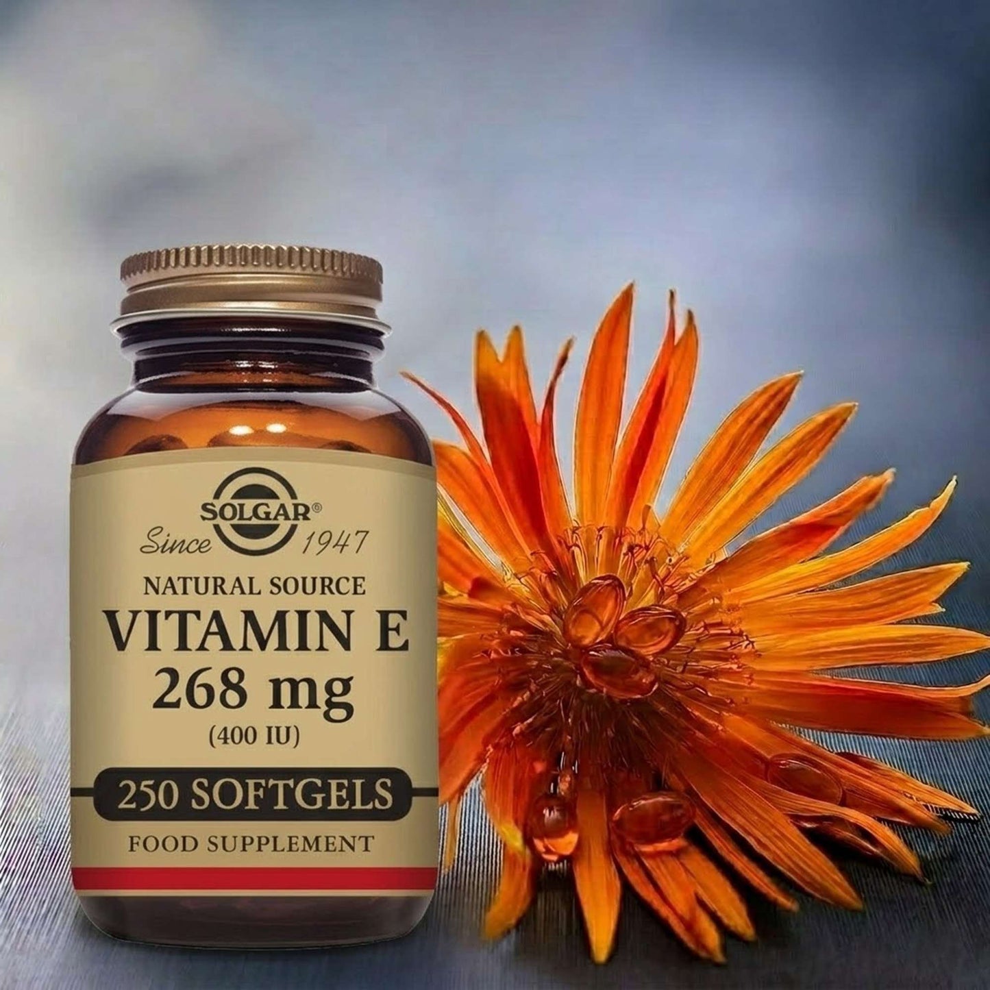 Solgar  Natural Source Vitamin E 268mg (400 IU) Softgels x 50 - Additional 1
