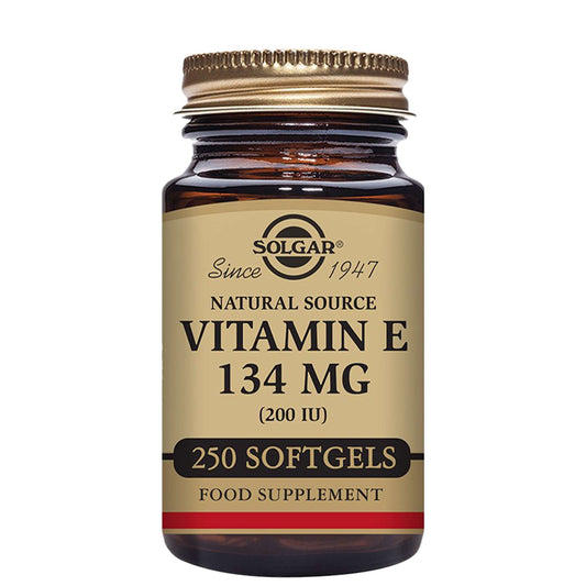 Solgar  Natural Source Vitamin E 134mg (200 IU) Softgels x 250